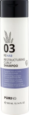 Реструктуруючий шампунь для кучерявого волосся Puring 03 Rehab Restructuring Curly Shampoo, 300 мл - 1