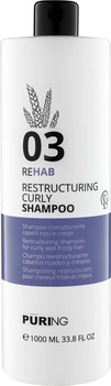 Реструктуруючий шампунь для кучерявого волосся Puring 03 Rehab Restructuring Curly Shampoo, 300 мл - 2