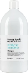 Шампунь для сухого і тьмяного волосся Nook Beauty Family Organic Basilico&amp;Mandorla Brightening Hydrating Shampoo, 300 мл - 2