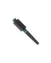 Щітка-браш Janeke Thermal round Spiral brush, black and turquoise color, diameter 40 - 1