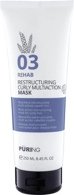 Реструктуруюча мультиактивна маска для кучерявого волосся Puring 03 Rehab Restructuring Curly Multi Action Mask, 250 мл