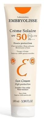 Сонцезахисний зволожувальний крем Embryolisse Sun Creme SPF50, 100 мл