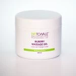 Крем-олія для масажу з чорницею, банка Biotonale Bilberry massage gel, 500 мл