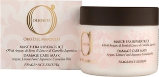 Відновлювальна маска для пошкодженого волосся Barex Olioseta Oro Del Marocco Damage Care Mask, 250 мл