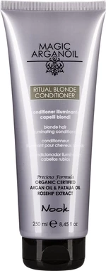 Кондиціонер для сяйва світлого волосся Nook Magic Arganoil Ritual Blonde Conditioner