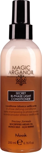 Двофазний кондиціонер для волосся Nook Magic Arganoil Secret Bi-Рhase Light Conditioner, 200 мл