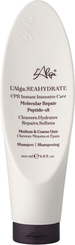 Зволожувальний шампунь з пептидами L’Alga Seahydrate Molecular Peptide-18 Hair Shampoo, 200 мл