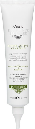 Глина суперактивна Nook Difference Hair Care Purifying Super Active Clay Mud, 150 мл