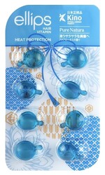 Вітаміни для волосся "Сила лотосу" Ellips Hair Vitamin Heat Protection, 8 шт