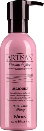 Крем розгладжуючий для волосся Nook Artisan Lisciolina Velvet Smoothing Cream, 200 мл