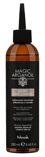 Ламінувальна олія-блиск Nook Magic Arganoil Secret Shine Laminoil, 250 мл