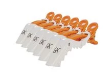 Кліпси для процедури кератинування GKhair Global Keratin Shark Clips, 6 шт