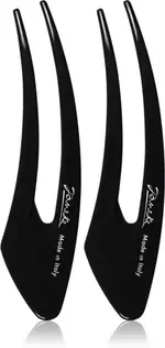 Заколки для волосся Janeke Hair Clip, black 12.5/14.5 см 2 шт
