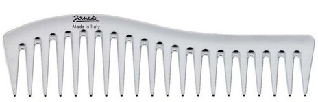Срібний гребінець для волосся Janeke Silver Wavy Comb
