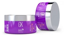 Маска з червоним відтінком для фарбованого волосся GKhair Global Keratin Red Red Bombshell Masque, 200 мл