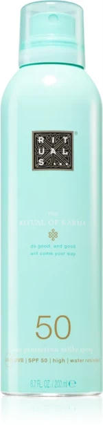 Сонцезахисний спрей для тіла THE RITUAL OF KARMA Sun Protection Milky Spray SPF 20, 200 мл