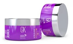 Маска з блонд відтінком для фарбованого волосся GKhair Global Keratin Ultra Blonde Bombshell Masque, 200 мл