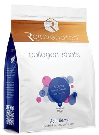 Колаген для красивої шкіри з ягодами порошок Асаї Rejuvenated Сollagen Powder 10 000 mg per serving