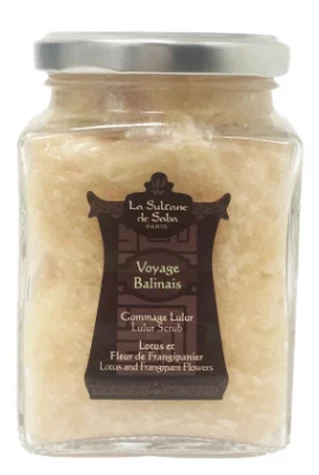 Кокосовий скраб для тіла &quot;Лотос і Франжіпані&quot; Lo Sultane De Saba Balinese Lotus And Frangipani Flowers, 300 мл