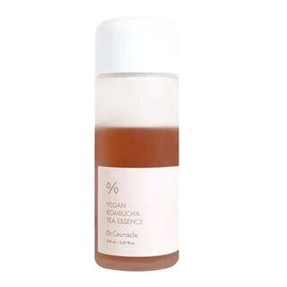 Веганська багатофункціональна кремова есенція з екстрактом комбучі і чорного чаю Dr. Ceuracle