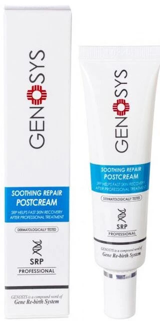 Пом'якшуючий заспокійливий посткрем після мезотерапії Genosys Soothing Repair Postcream, 20 г.