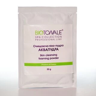 Очищуюча піна-пудра &laquo;Аквапудра&raquo;,  пакет Biotonale Skin cleansing foaming powder, 50 г