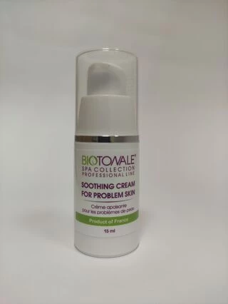 Заспокійливий крем для проблемної шкіри, флакон з дозатором Biotonale Soothing cream for problem skin, 15 мл
