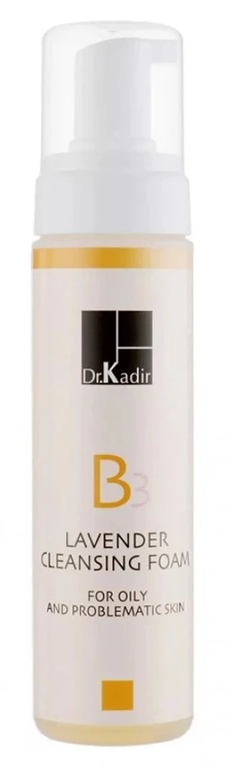 Очищуюча пінка для вмивання з лавандою В3 Dr.Kadir В3 Lavender Cleansing Foam, 200 мл