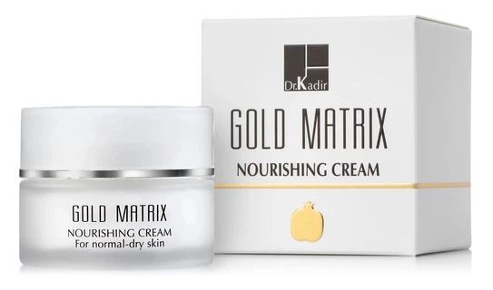 Живильний крем Золотий Матрікс Dr.Kadir Gold Matrix Nourishing Cream for Normal and Dry Skin, 50 мл