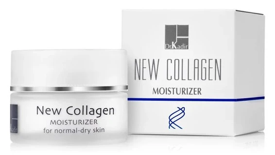Зволожуючий крем для сухої шкіри з колагеном Dr.Kadir New Collagen Moisturizer For Dry Skin, 50 мл