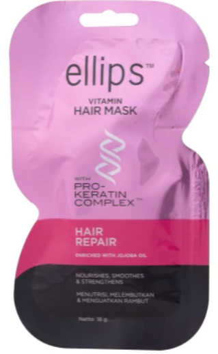 Маска для волосся Ellips Hair Mask &quot;Відновлення волосся&quot; з Про-Кератиновим комплексом, 18 гр
