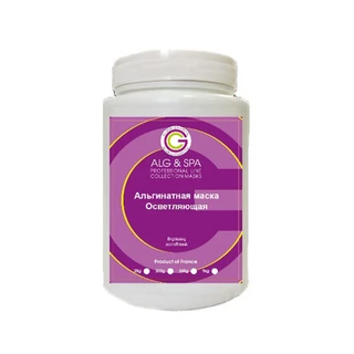 Альгінатна маска освітлююча для обличчя, ALG&amp;SPA