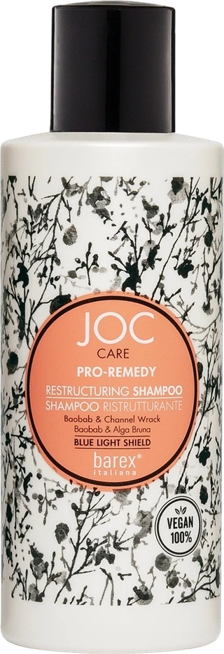Шампунь реструктурувальний для пошкодженого волосся Barex Joc Care Pro-Remedy Restructuring Shampoo