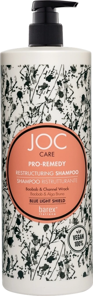 Шампунь реструктурувальний для пошкодженого волосся Barex Joc Care Pro-Remedy Restructuring Shampoo