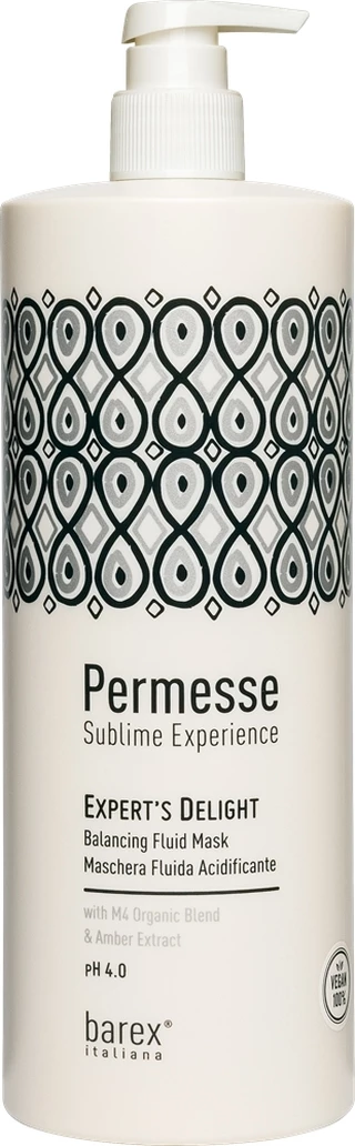 Маска-флюїд для закріплення кольору Barex Permesse Expert's Delight Balancing Fluid Mask, 200 мл