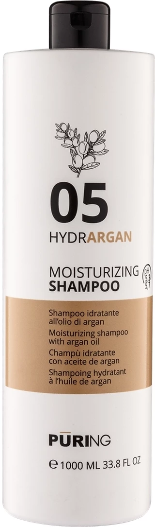 Зволожуючий шампунь Puring 05 Hydrargan Moisturizing Shampoo, 300 мл