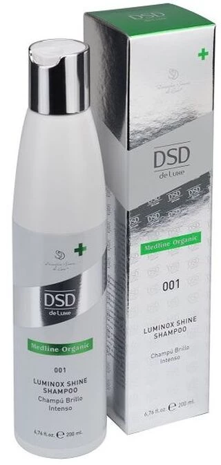 Люмінокс шайн шампунь №001 Simone DSD Luxe Medline Organic Luminox Shine Shampoo, 200 мл