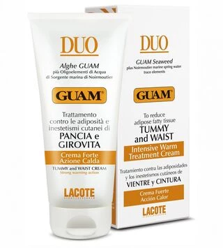 Крем для живота та талії Guam Duo Pancia, що розігріває, Girovita Crema Forte Azione Calda, 150 мл
