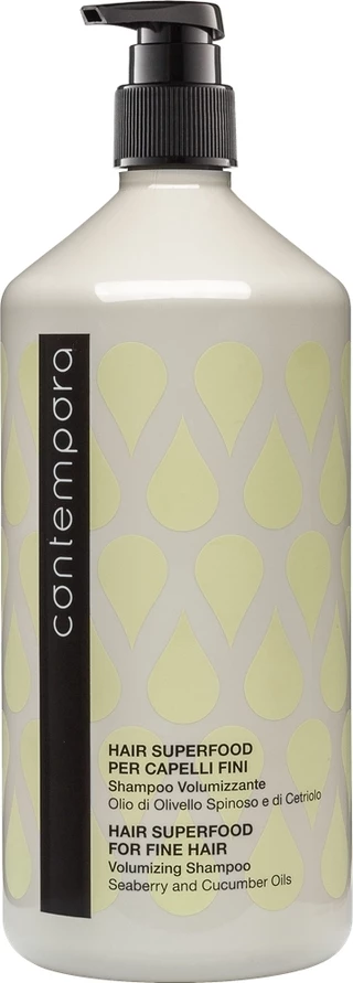 Шампунь для об'єму волосся  Contempora Hair Superfood Volumizing Shampoo, 500 мл