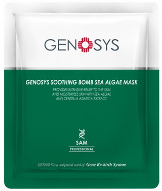 Заспокійлива маска з морськими водоростями Genosys Soothing Bomb Sea Algae Mask