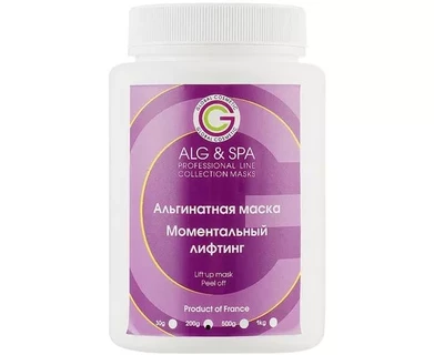 Альгінатна маска &quot;Миттєвий ліфтинг&quot;,ALG&amp;SPA
