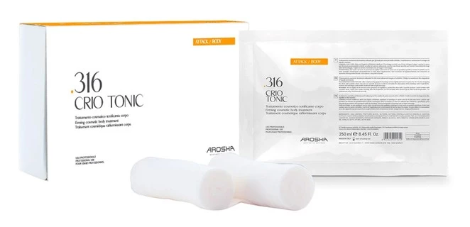 Тонізуючий та охолодний бандаж від набряків ніг Arosha 316 Crio Tonic