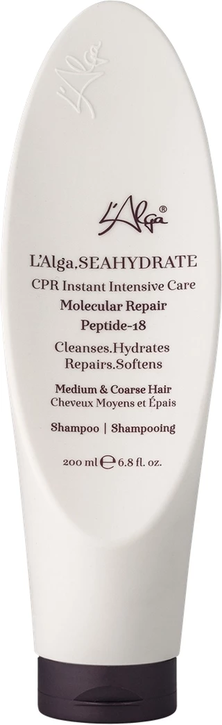 Зволожувальний шампунь з пептидами L’Alga Seahydrate Molecular Peptide-18 Hair Shampoo, 200 мл