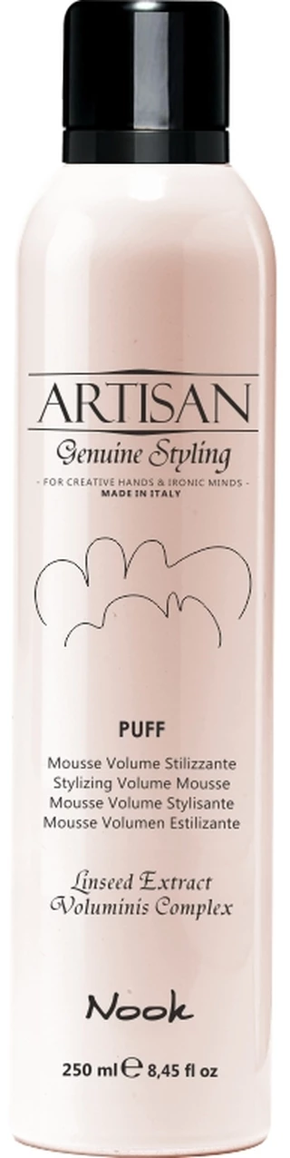 Мус для об'єму середньої фіксації Nook Artisan Puff Stylizing Volume Mousse, 250 мл