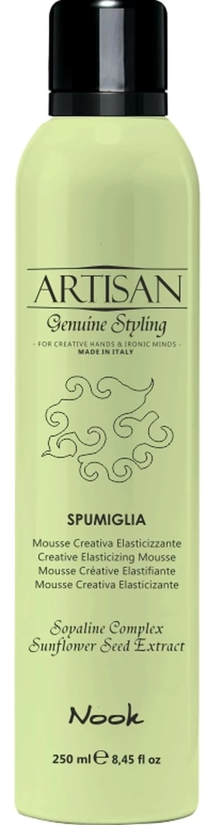 Мус для креативного укладання Nook Artisan Spumiglia Creative Elasticizing Mousse, 250 мл