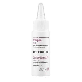 Відновлююча маска для пошкодженого волосся Dr.FORHAIR Folligen Silk Treatment,  50 мл
