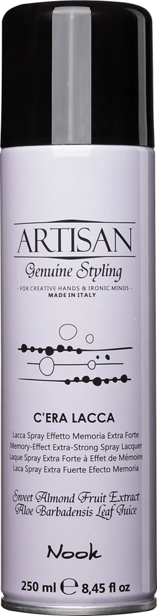 Лак-спрей екстрасильної фіксації Nook Artisan Memory-Effect Extra-Strong Spray Lacquer