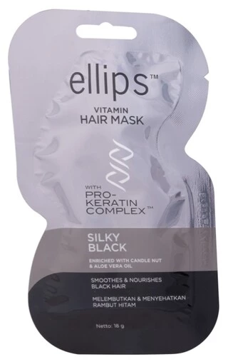 Маска для волосся Ellips Hair Mask &quot;Шовкова ніч&quot;, з про-кератиновим комплексом, 18 гр