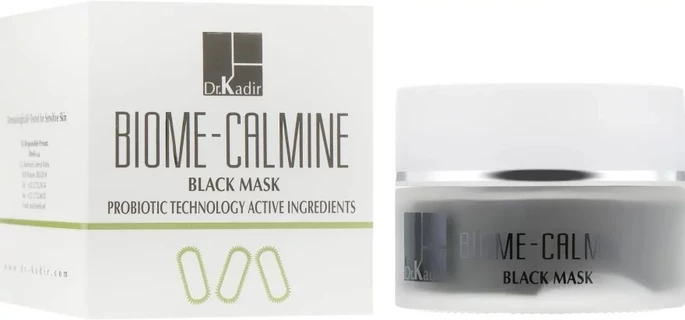 Чорна маска для обличчя Dr.Kadir Biome-Calmine Black Mask, 50 мл