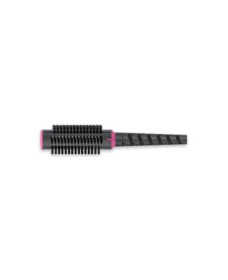 Щітка-браш Janeke Thermal round Spiral brush, black and hot pink color, diameter 52